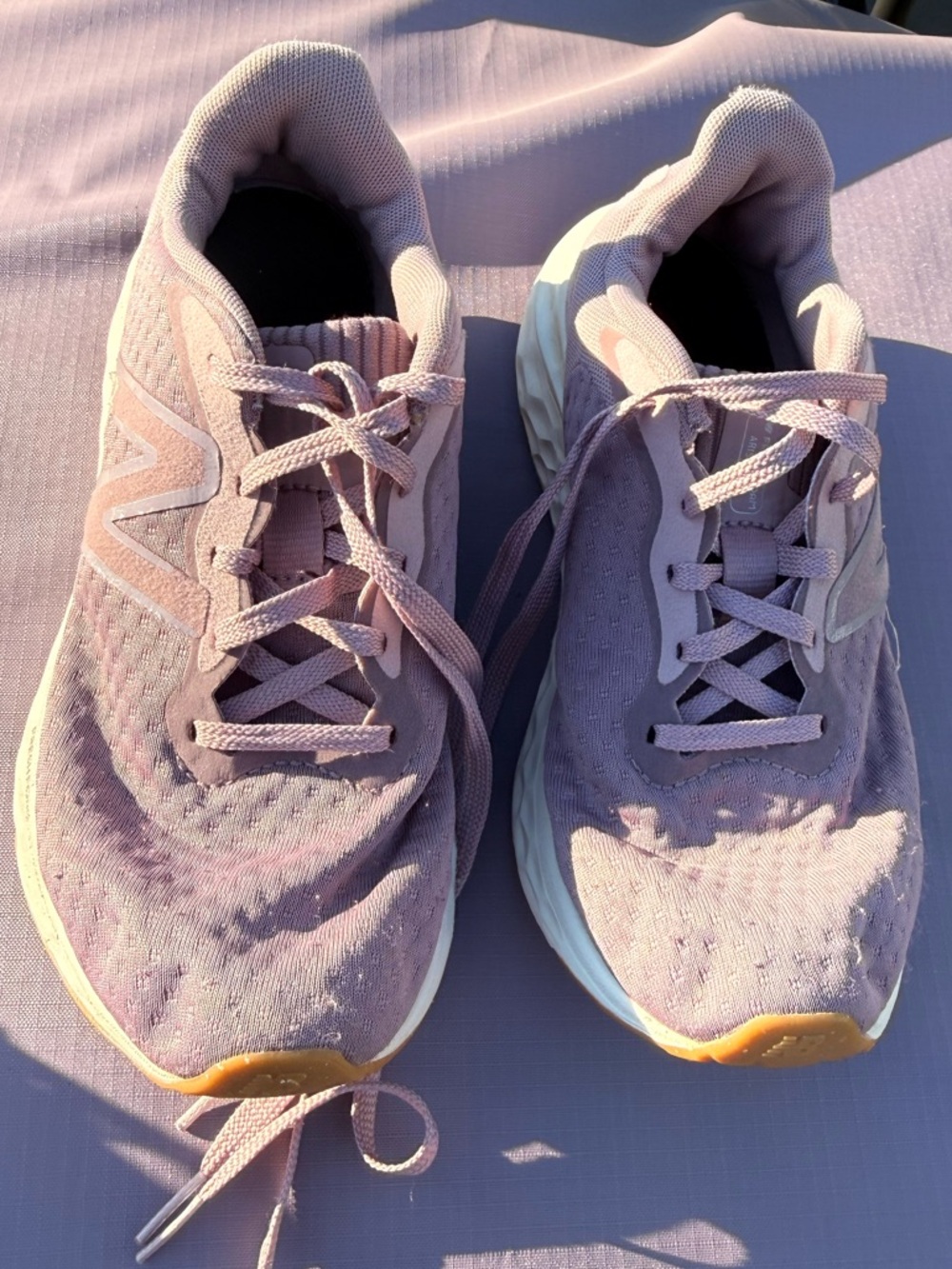 New Balance Women's Lavender-Pink Athletic Running Shoes
